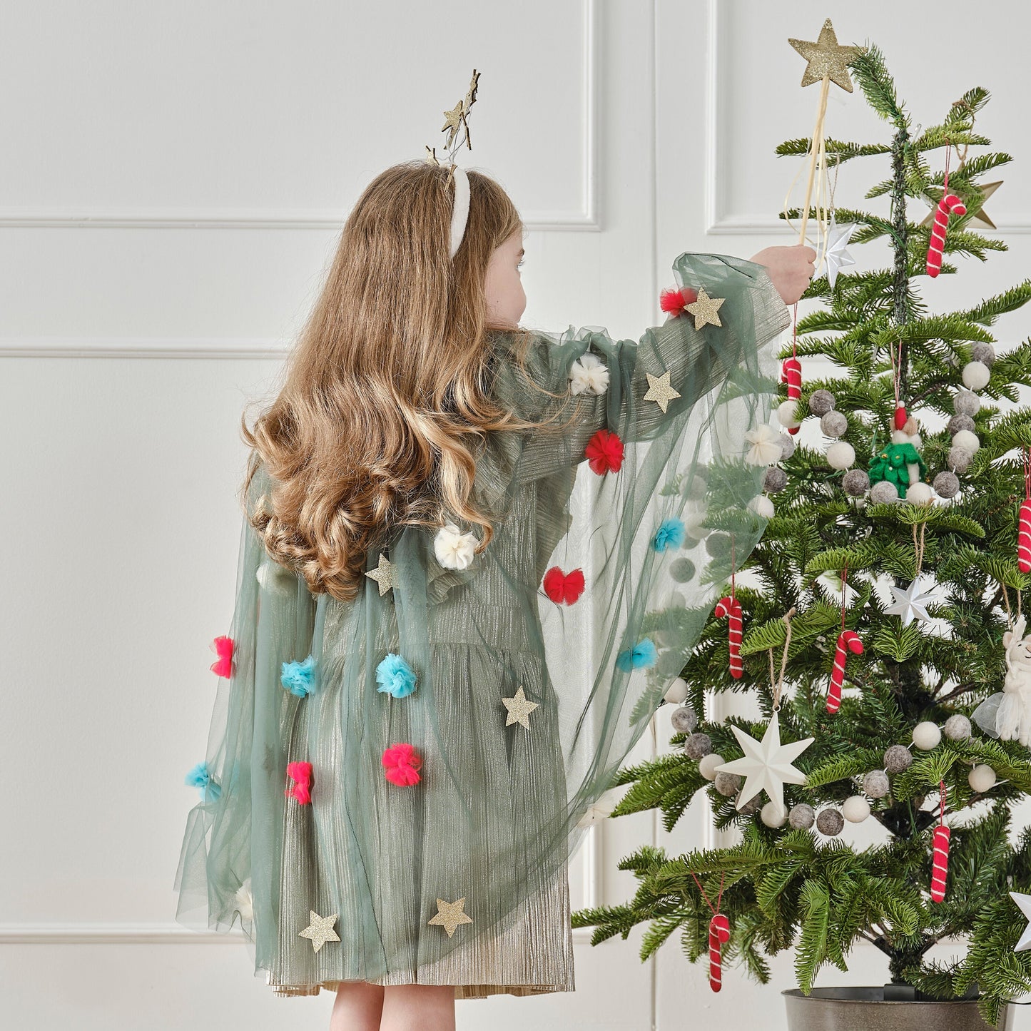 Christmas Tree Costume Cape- 4 Inner Pack