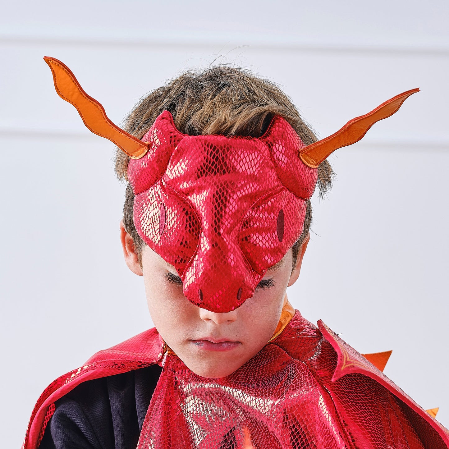 Red Dragon Costume Mask- 4 Inner Pack