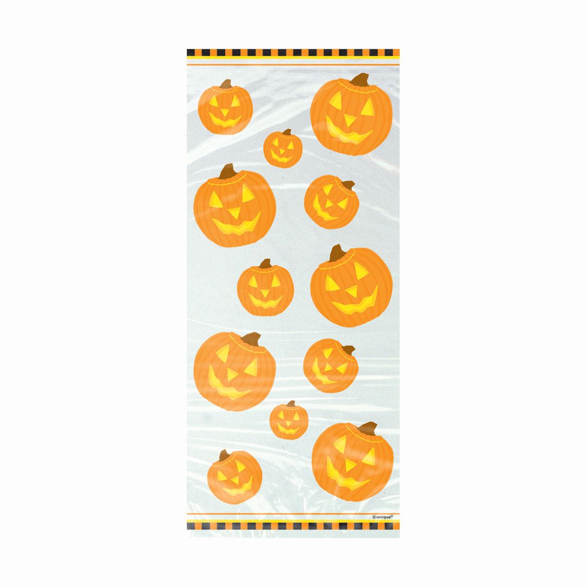 Pumpkin Glow Cellophane Bags (20ct)