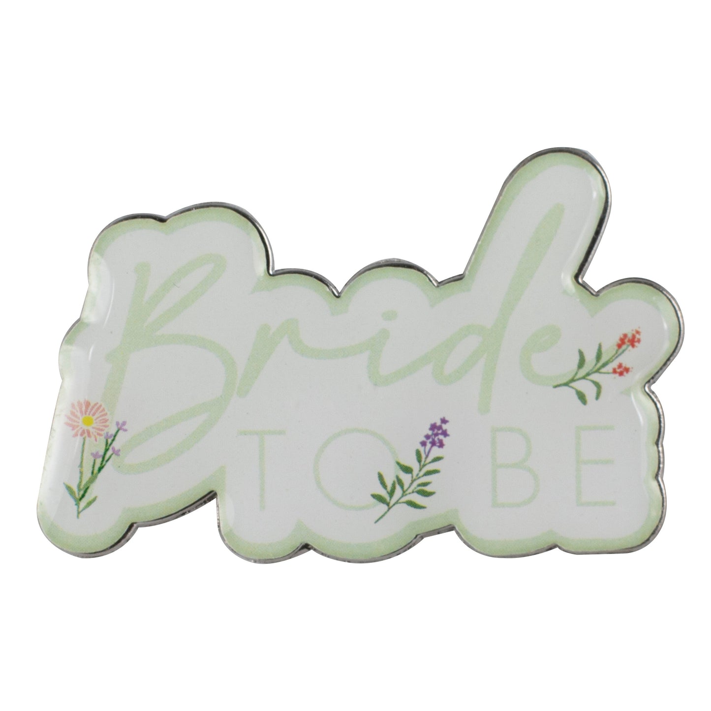 Floral Bride To Be Hen Party Badge- 5 Inner Pack