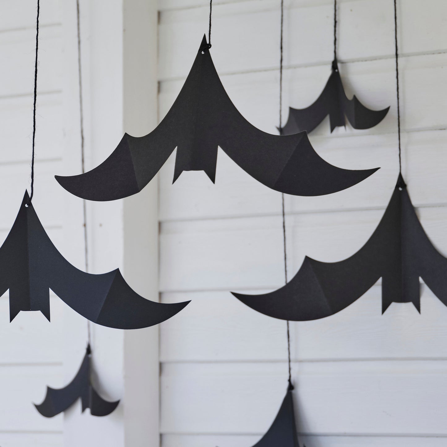 Hanging Bats Halloween Decoration- 5 Inner Pack
