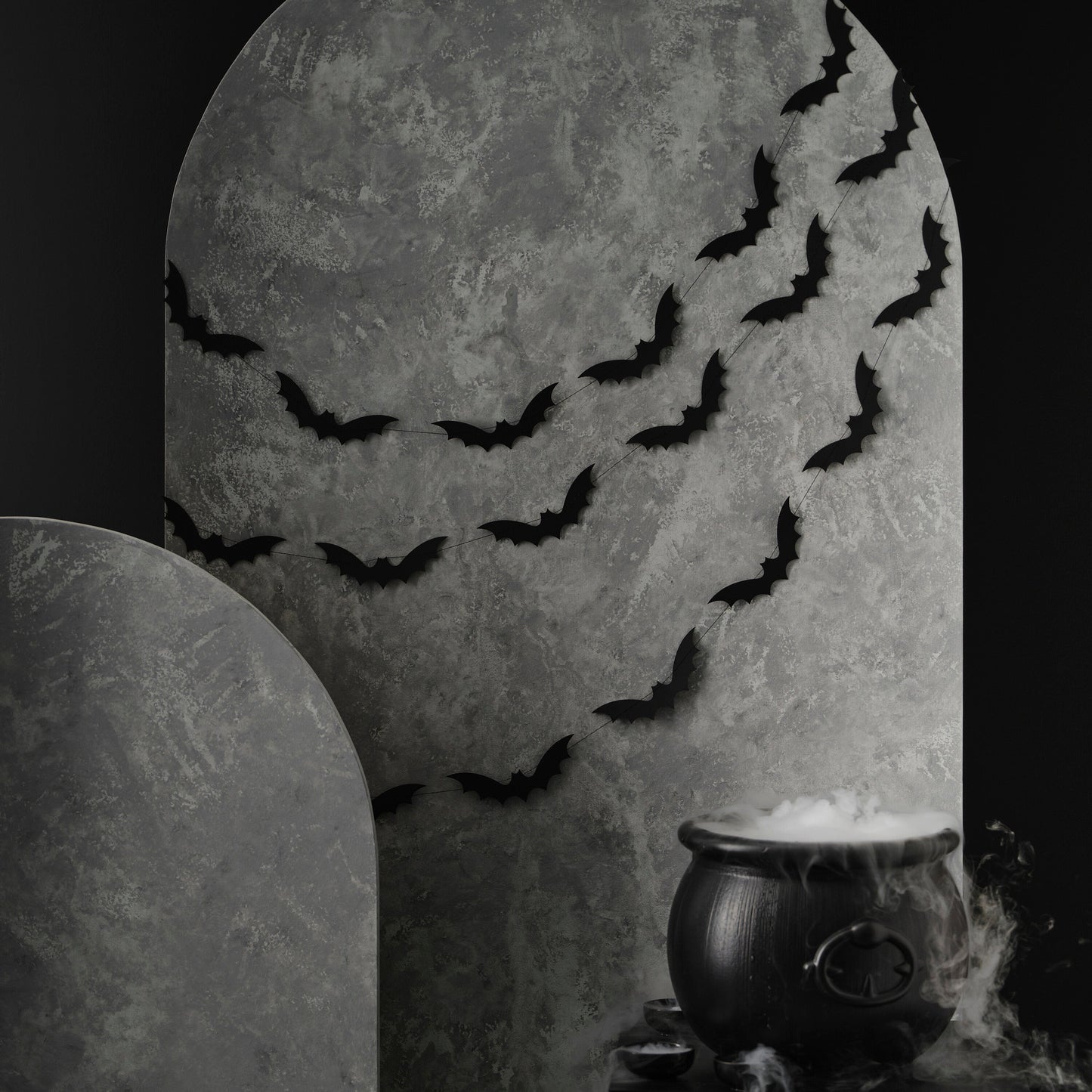 Black Bat Halloween Garland- 5 Inner Pack