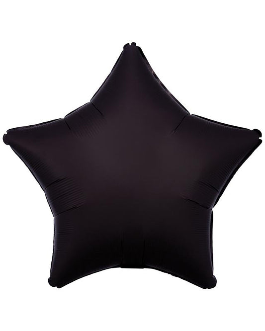 Amscan Silk Lustre Various Colours Star Standard Unpackaged Foil Balloons C16 - 10 PC