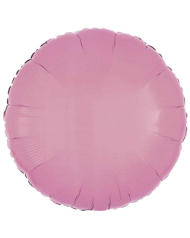 Amscan Metallic Circle Standard Unpackaged Foil Balloons C16 - 10 PC - Various Colours