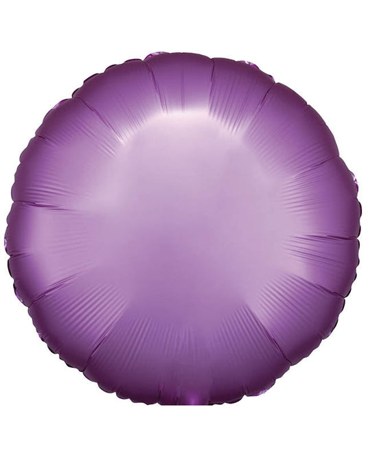 9914098 - Amscan Silk Lustre Flamingo Circle Standard Unpackaged Foil Balloons C16 - 10 PC