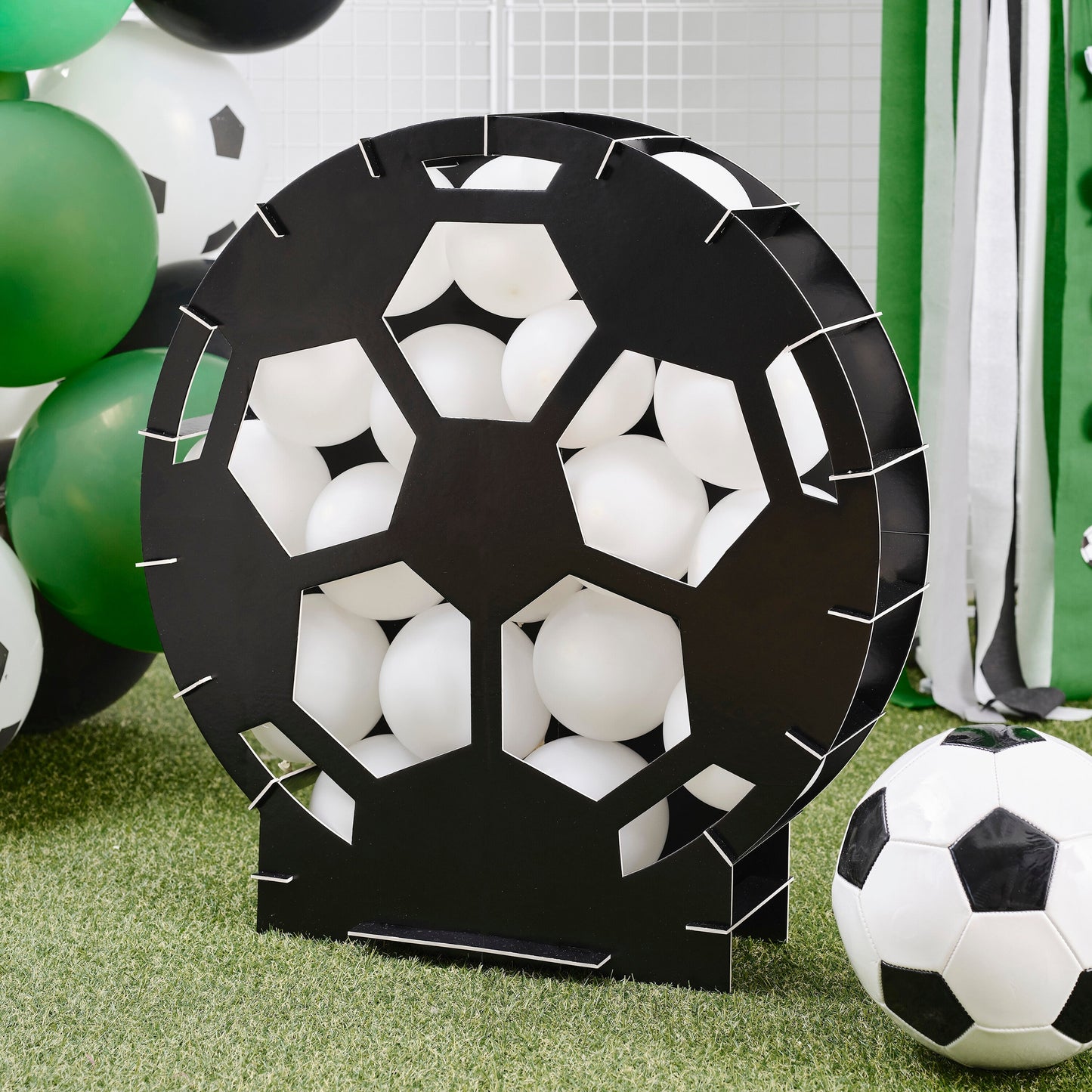 Football Balloon Mosaic Stand Kit- 4 Inner Pack