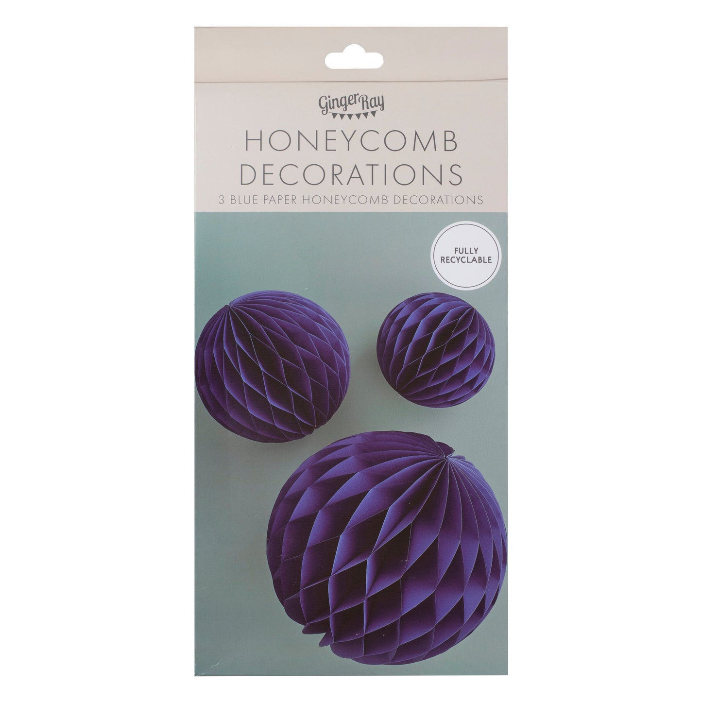 Honeycomb Paper Decorations- 5 Inner Pack