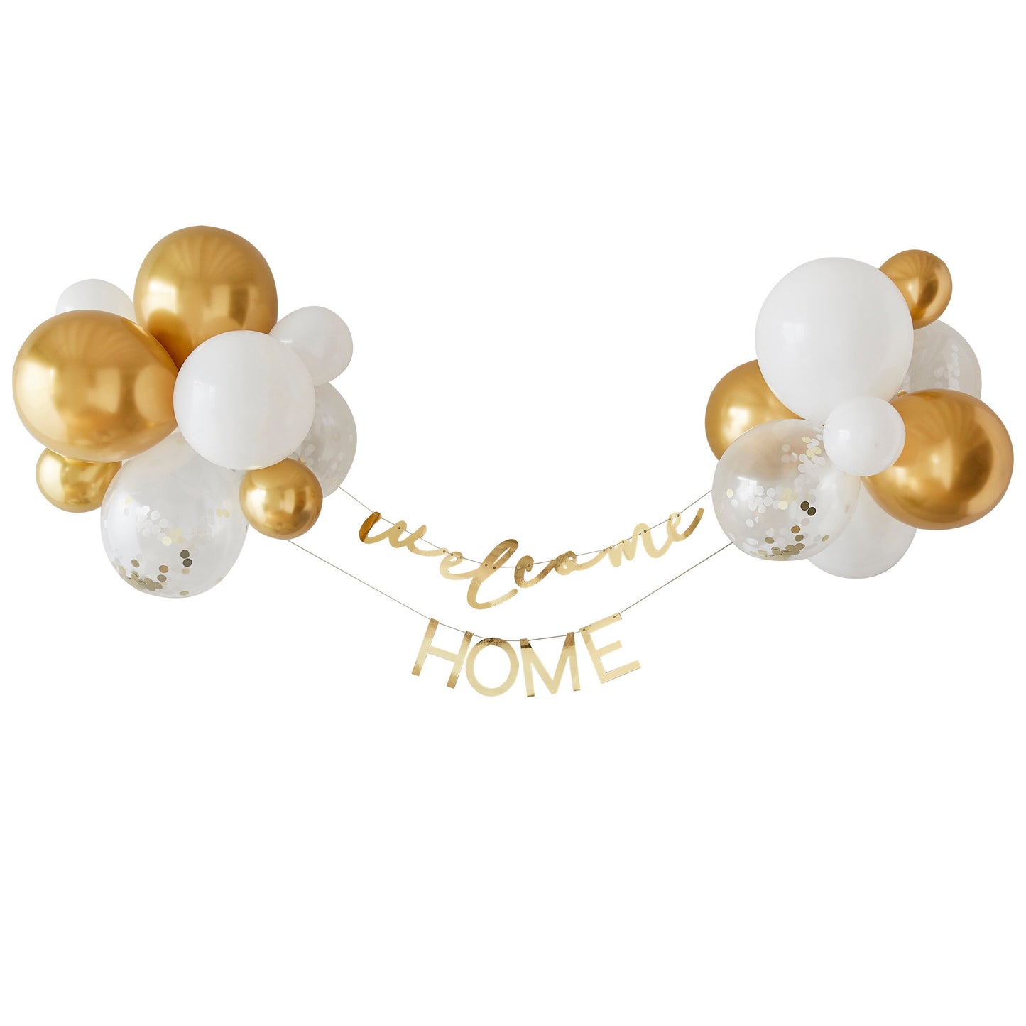Welcome Home Bunting with Balloons- 5 Inner Pack