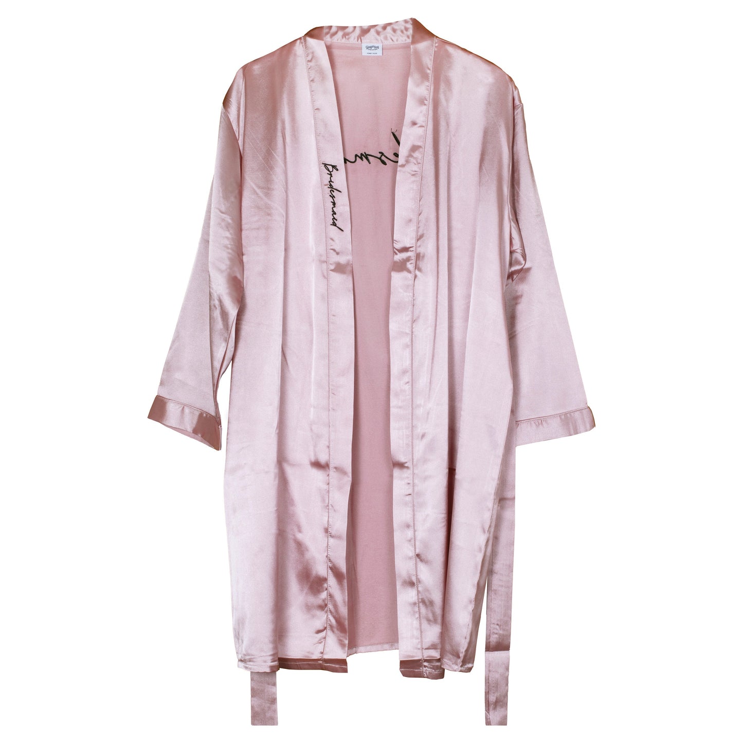 Pink Embroidered Bridesmaid Dressing Gown- 5 Inner Pack