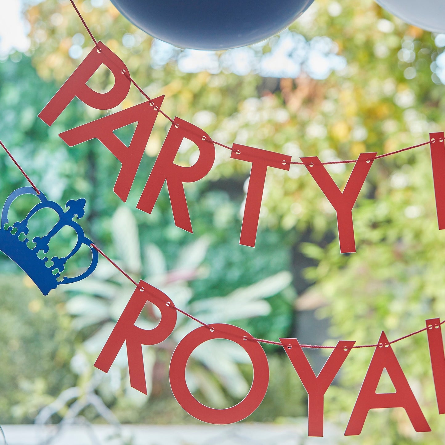 Party Like Royalty Paper Bunting- 5 Inner Pack