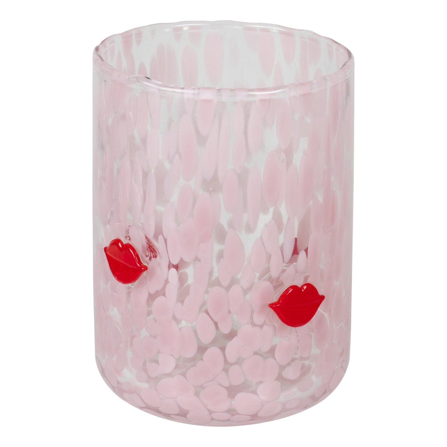 Confetti Lips Tumbler Glass- 6 Inner Pack