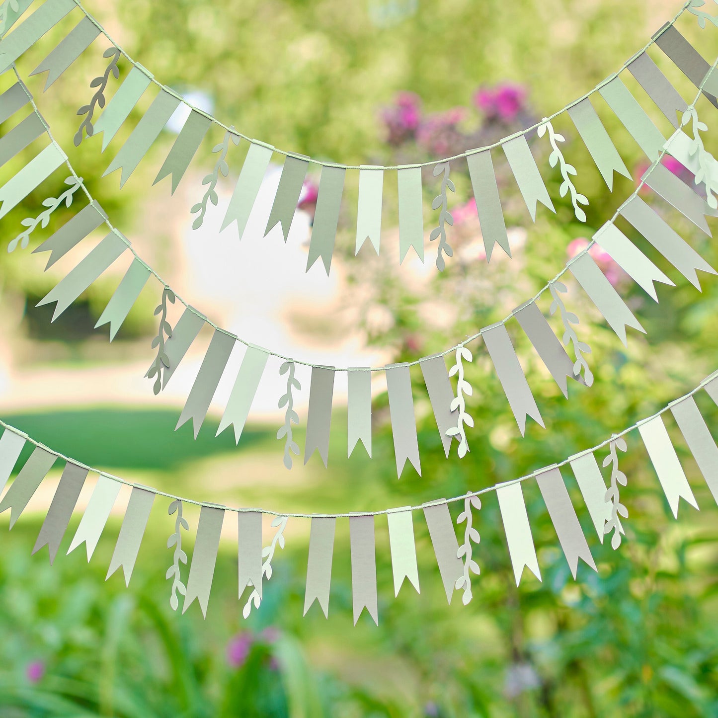 Sage Green Party Garland- 5 Inner Pack