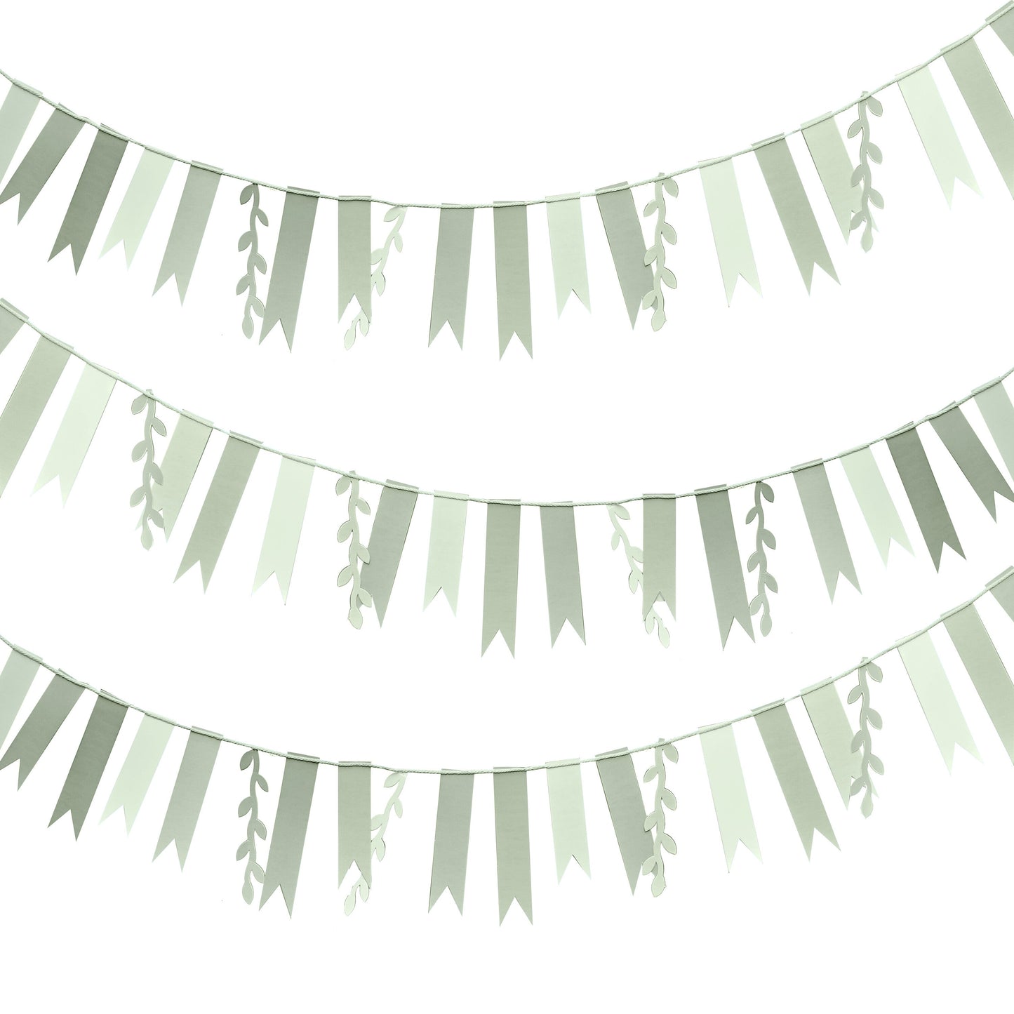 Sage Green Party Garland- 5 Inner Pack