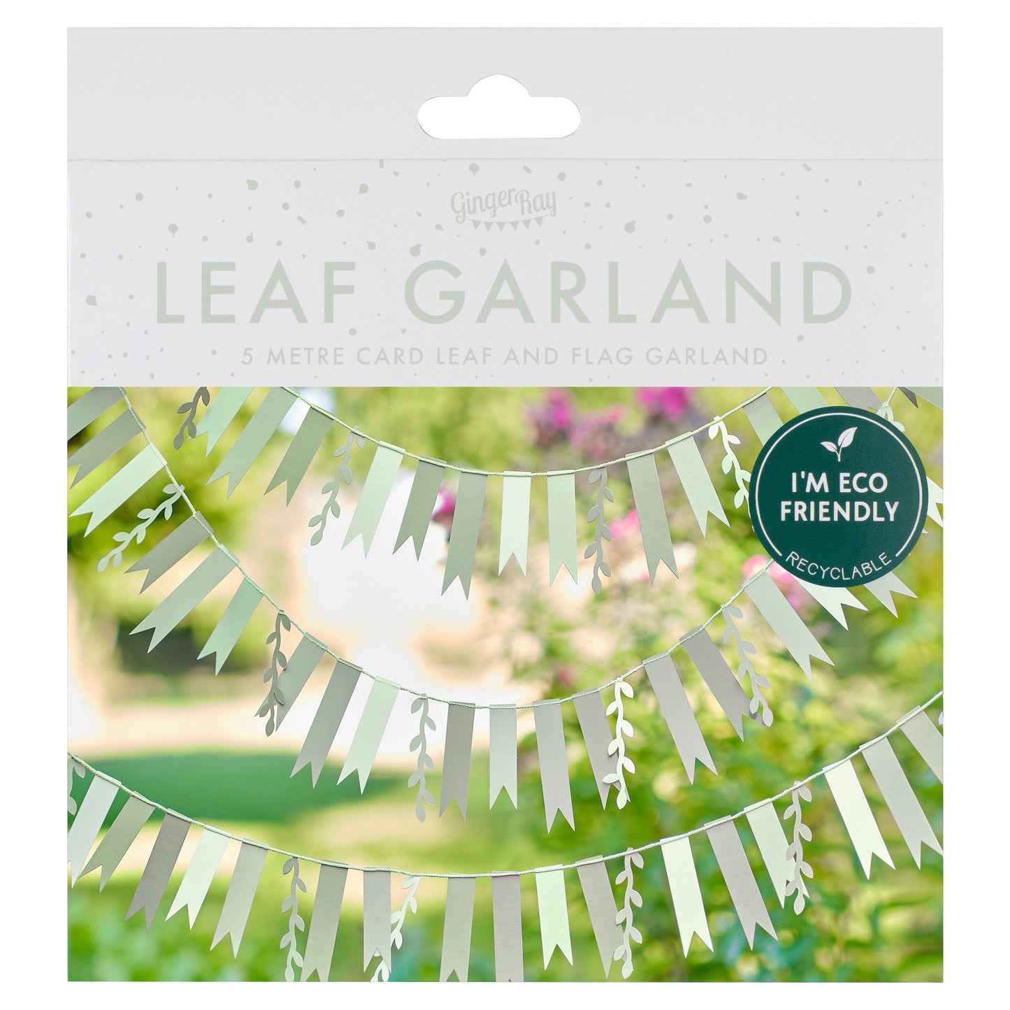Sage Green Party Garland- 5 Inner Pack