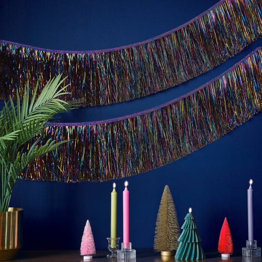 Christmas Tinsel Garland Decoration- 5 Inner Pack