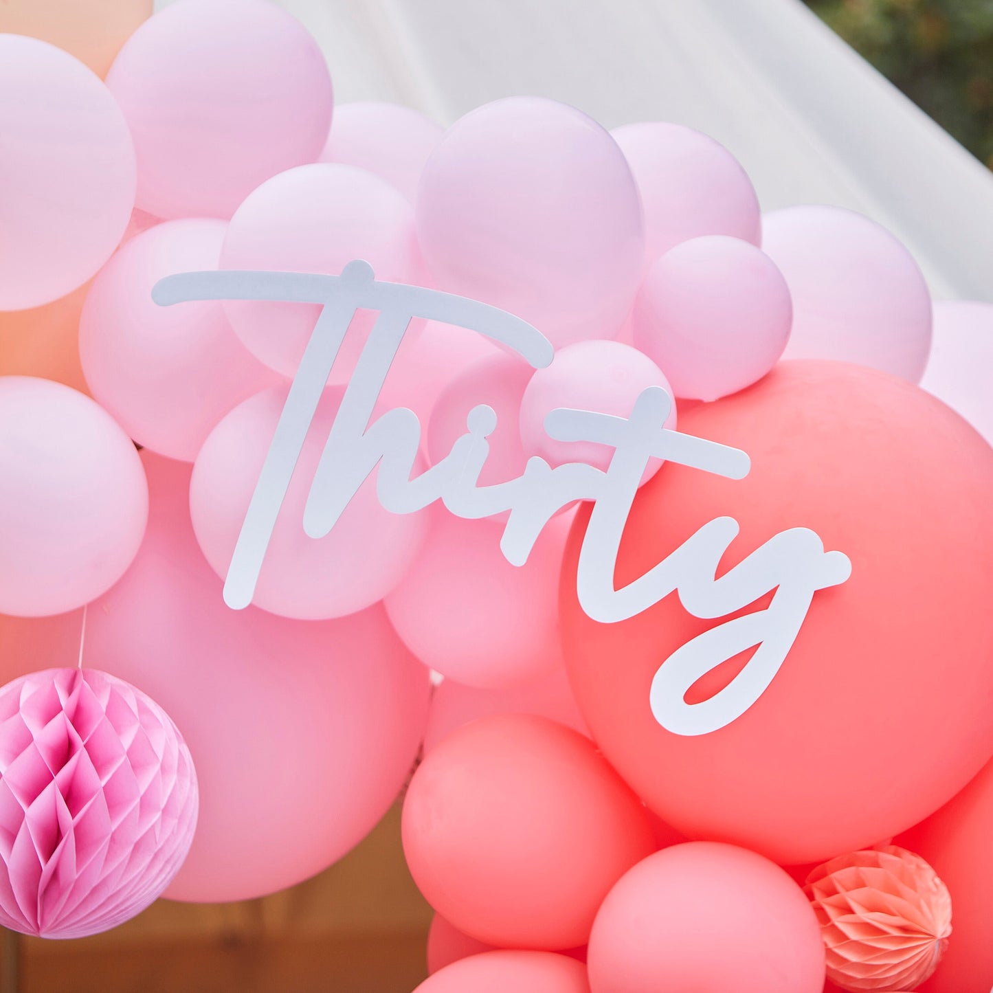 30th Birthday Balloon Arch Sign- 5 Inner Pack