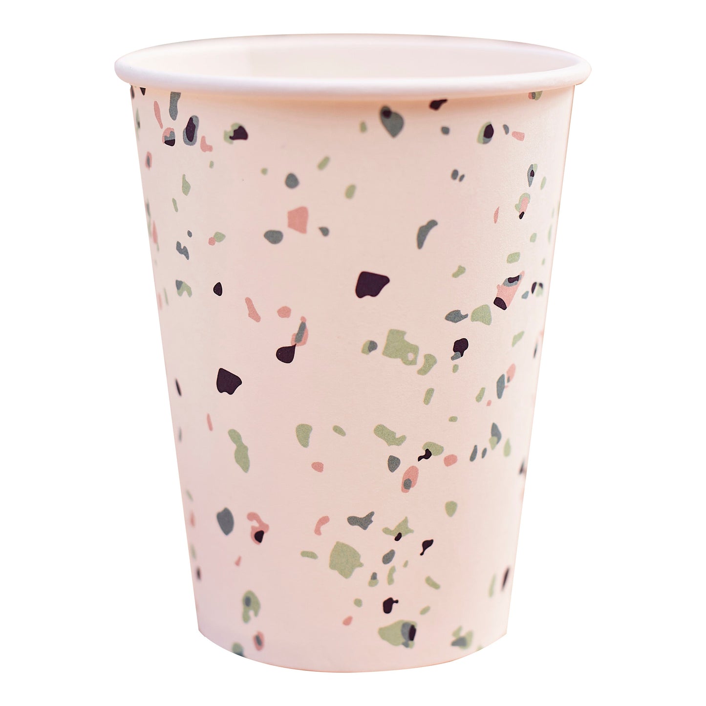 Terrazzo Print Paper Cups- 5 Inner Pack