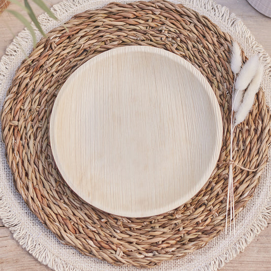Eco Palm Leaf Plates- 5 Inner Pack