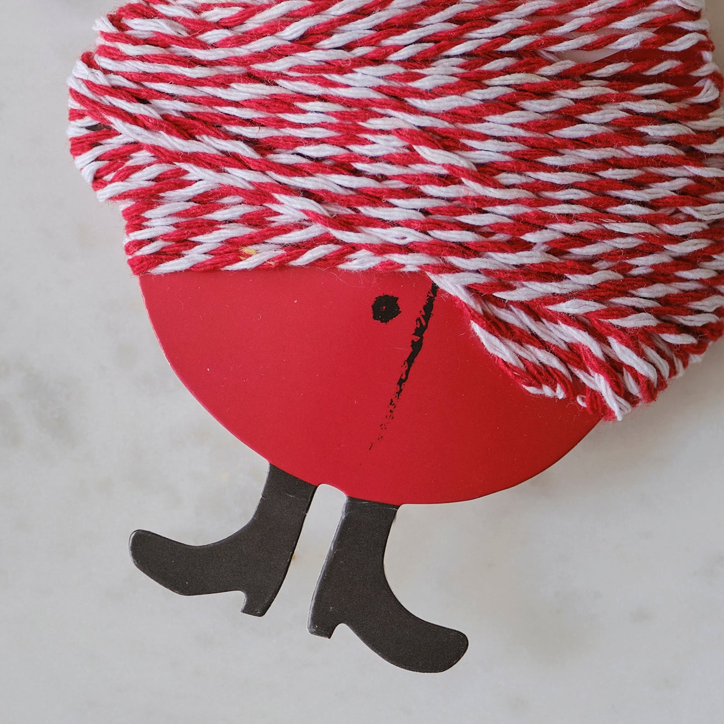 Red and White Christmas Twine- 5 Inner Pack