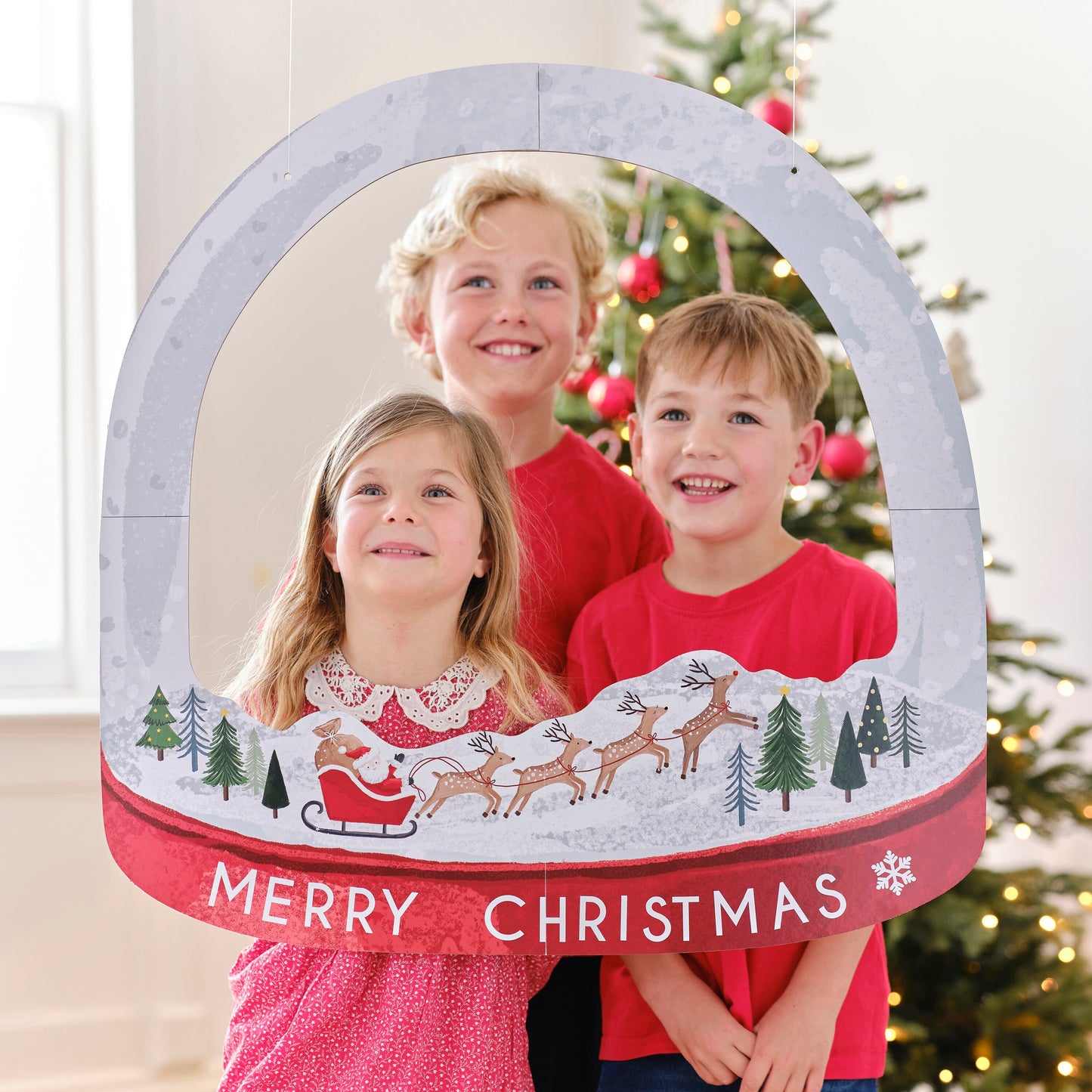 Customisable Christmas Photo Booth Frame- 5 Inner Pack