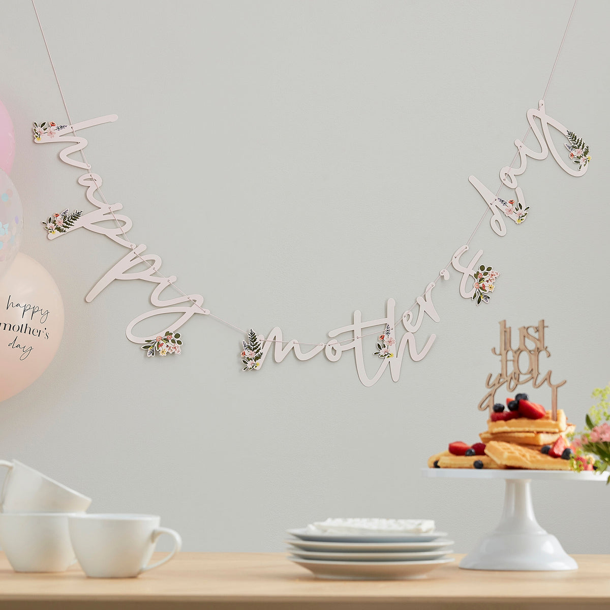 Floral Happy Mother's Day Bunting- 5 Inner Pack