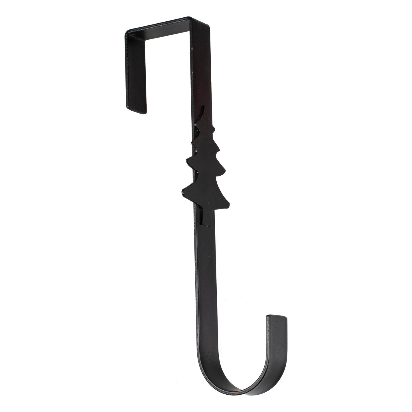 Black Metal Christmas Wreath Door Hanger- 5 Inner Pack