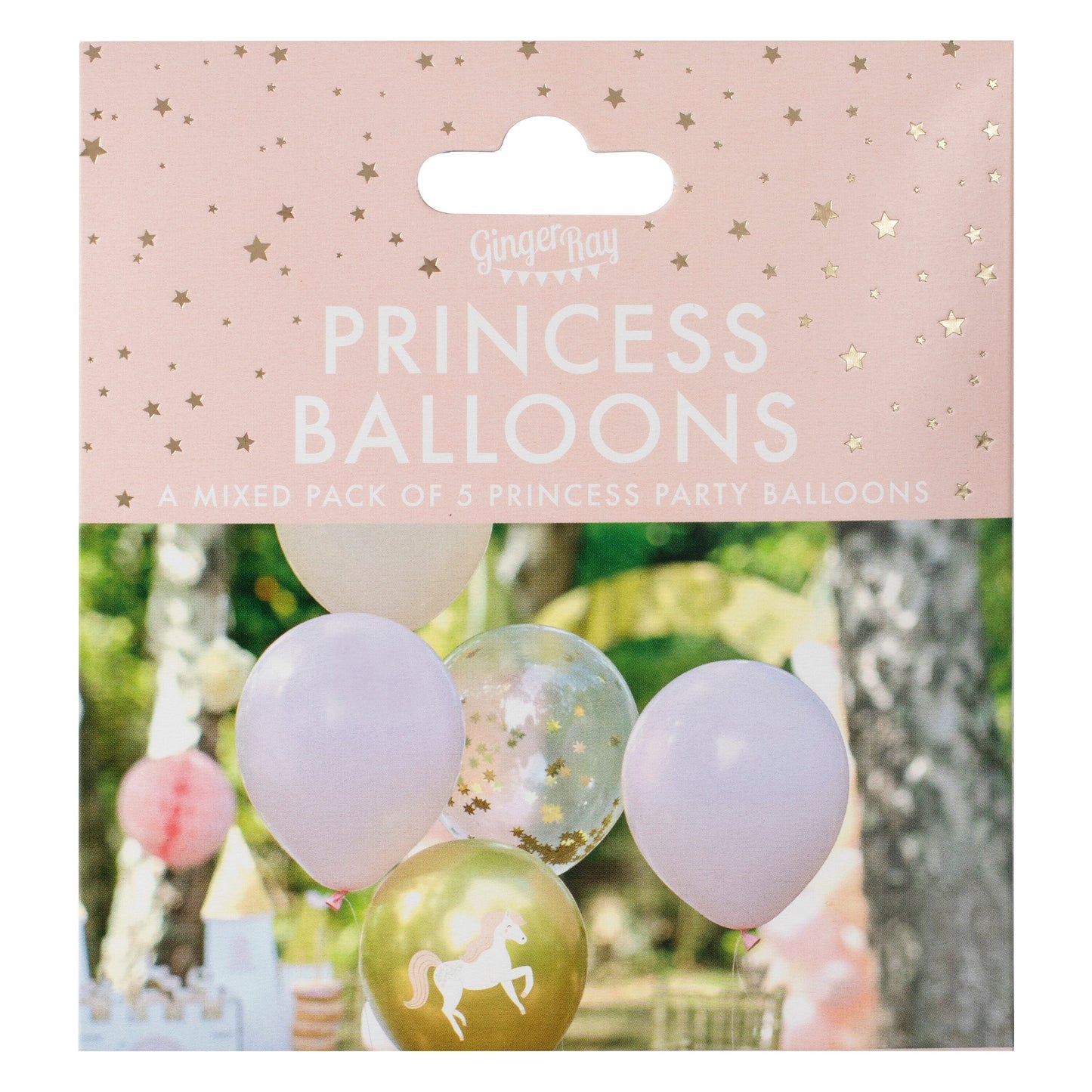 Princess Balloon Bundle- 5 Inner Pack