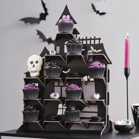 Haunted House Halloween Treat Stand- 5 Inner Pack
