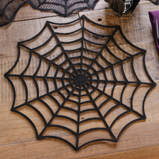Spider Web Halloween Placemats- 5 Inner Pack