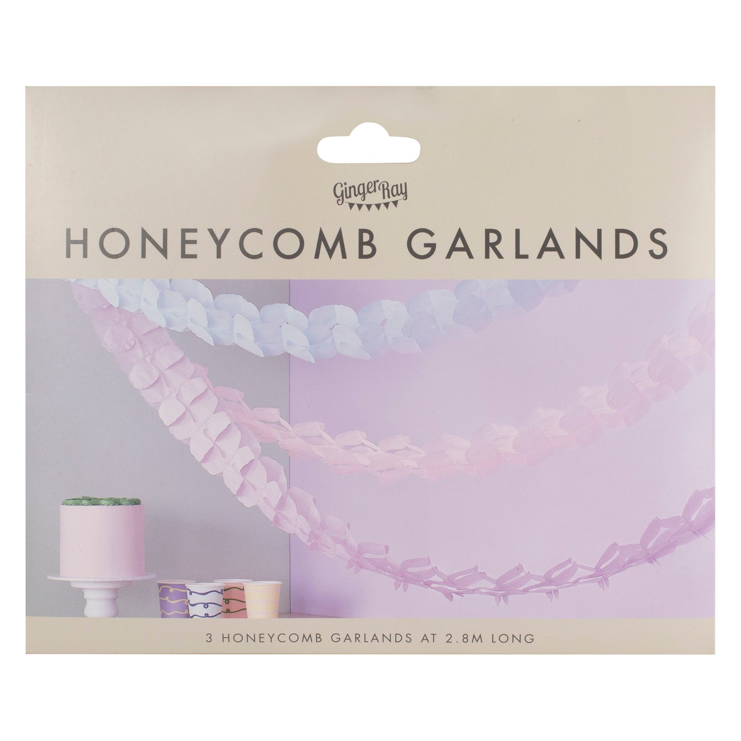Tissue Paper Garland Hanging Decoration- 5 Inner Pack