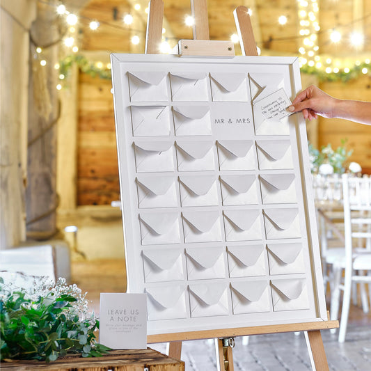 Frame and Envelope Wedding Guest Book Alternative- 1 Inner Pack