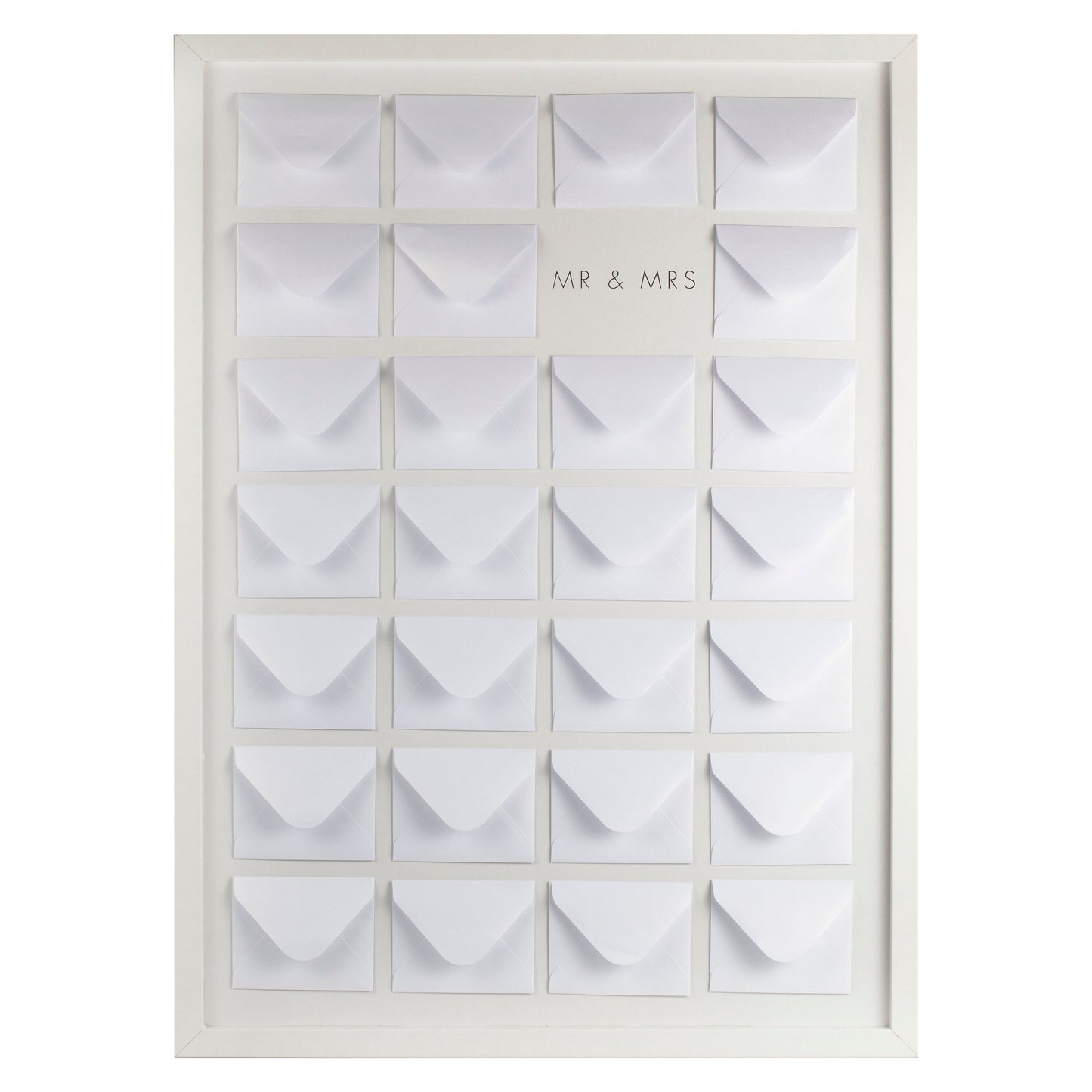 Frame and Envelope Wedding Guest Book Alternative- 1 Inner Pack
