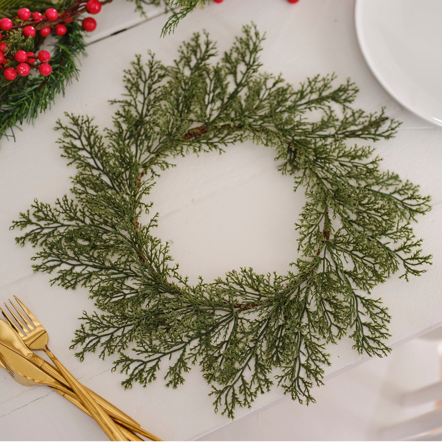 Foliage Christmas Place Mats- 5 Inner Pack