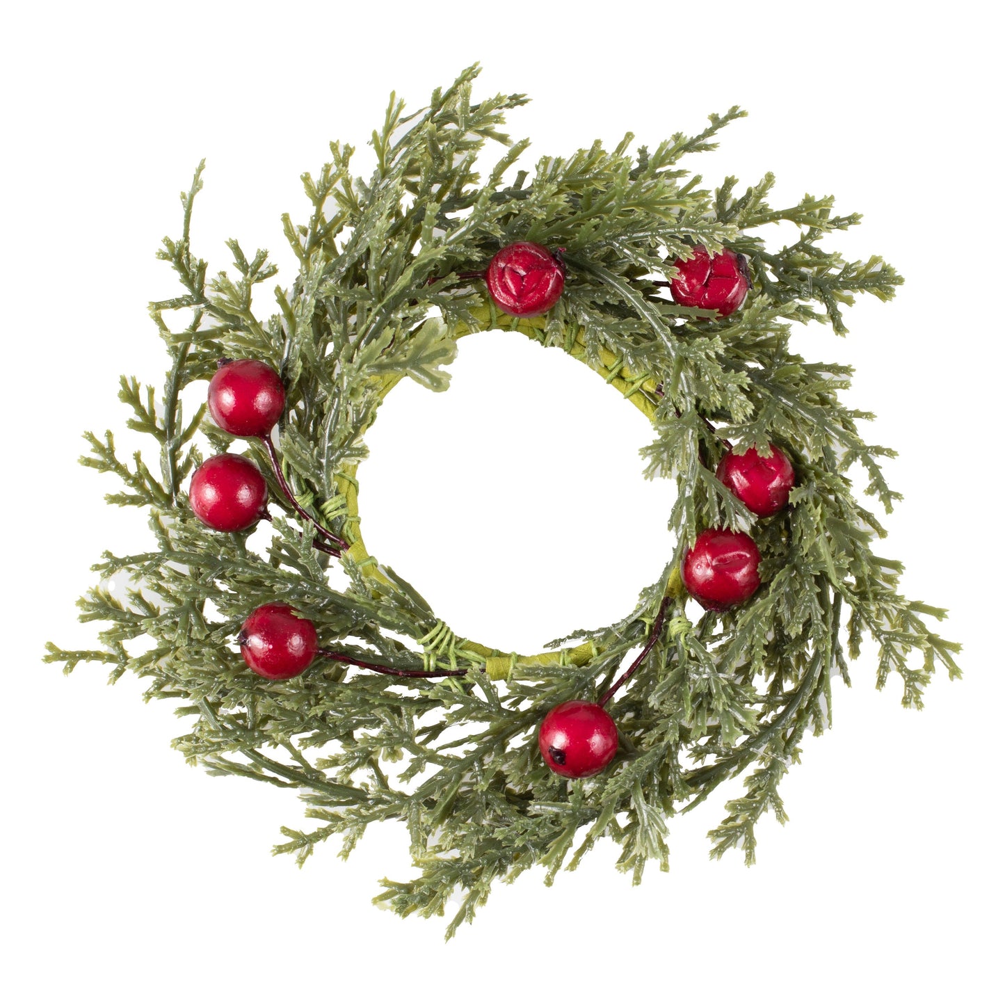 Foliage and Berry Christmas Napkin Rings- 5 Inner Pack