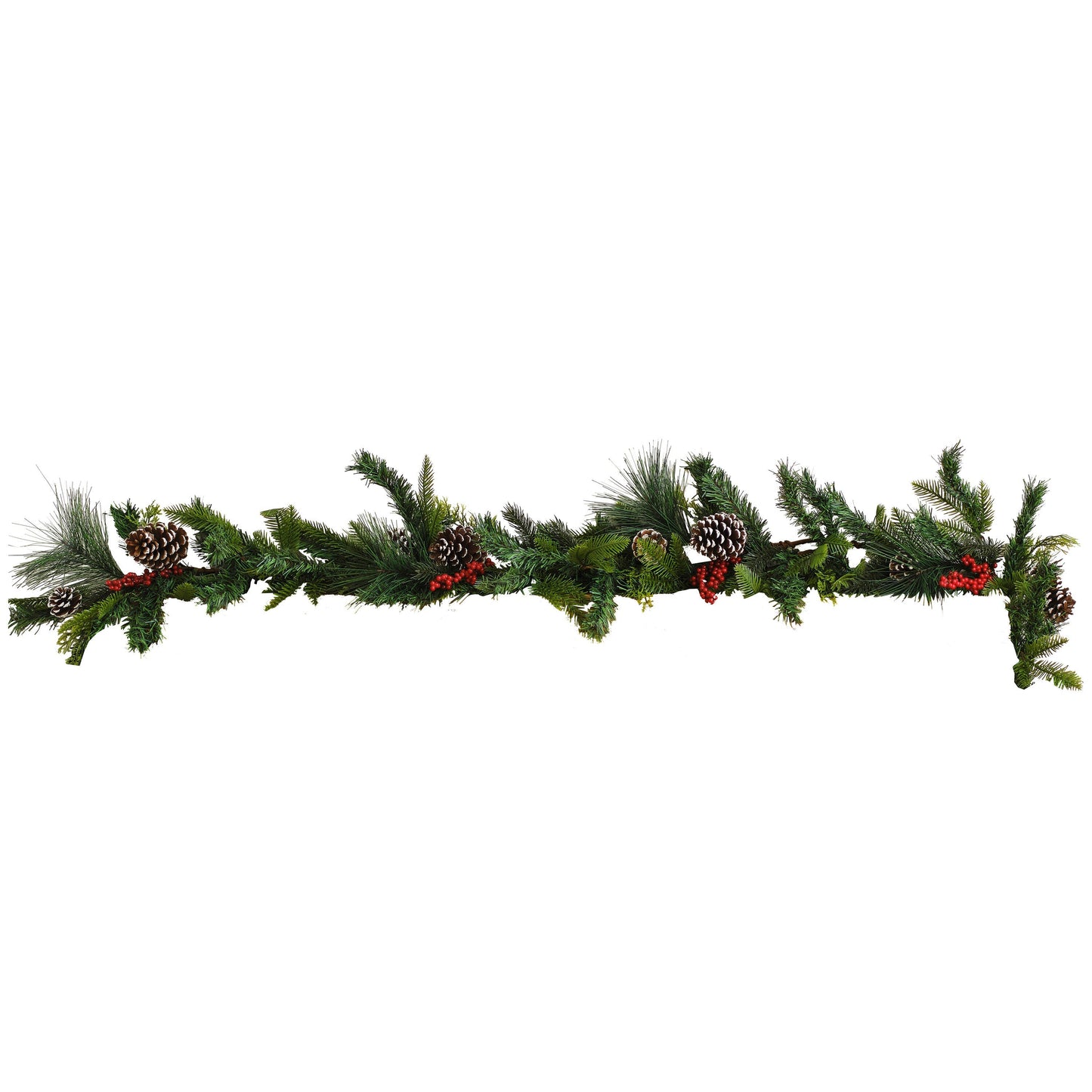 Foliage and Berries Christmas Garland- 5 Inner Pack