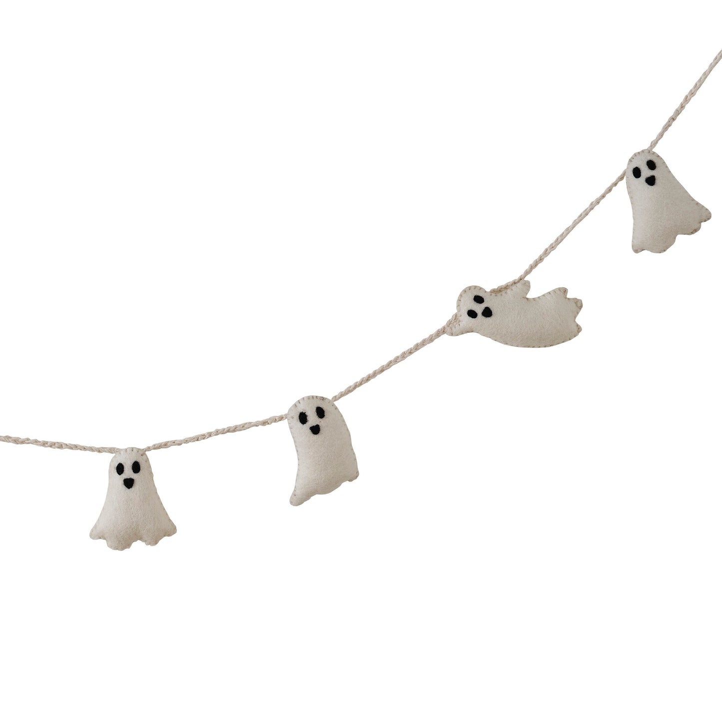 Felt Ghost Halloween Bunting- 5 Inner Pack