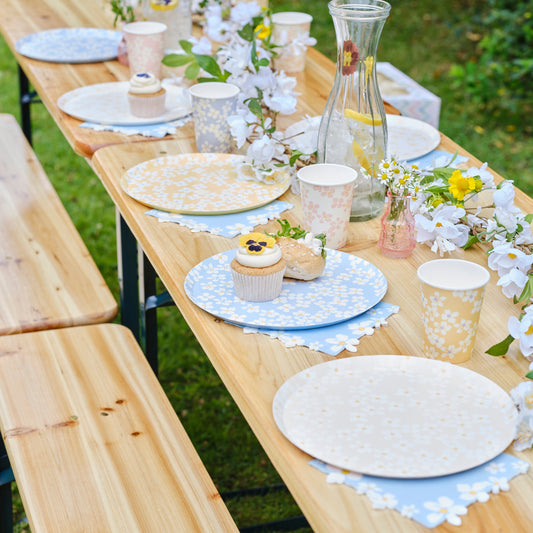 Floral Paper Plates- 5 Inner Pack