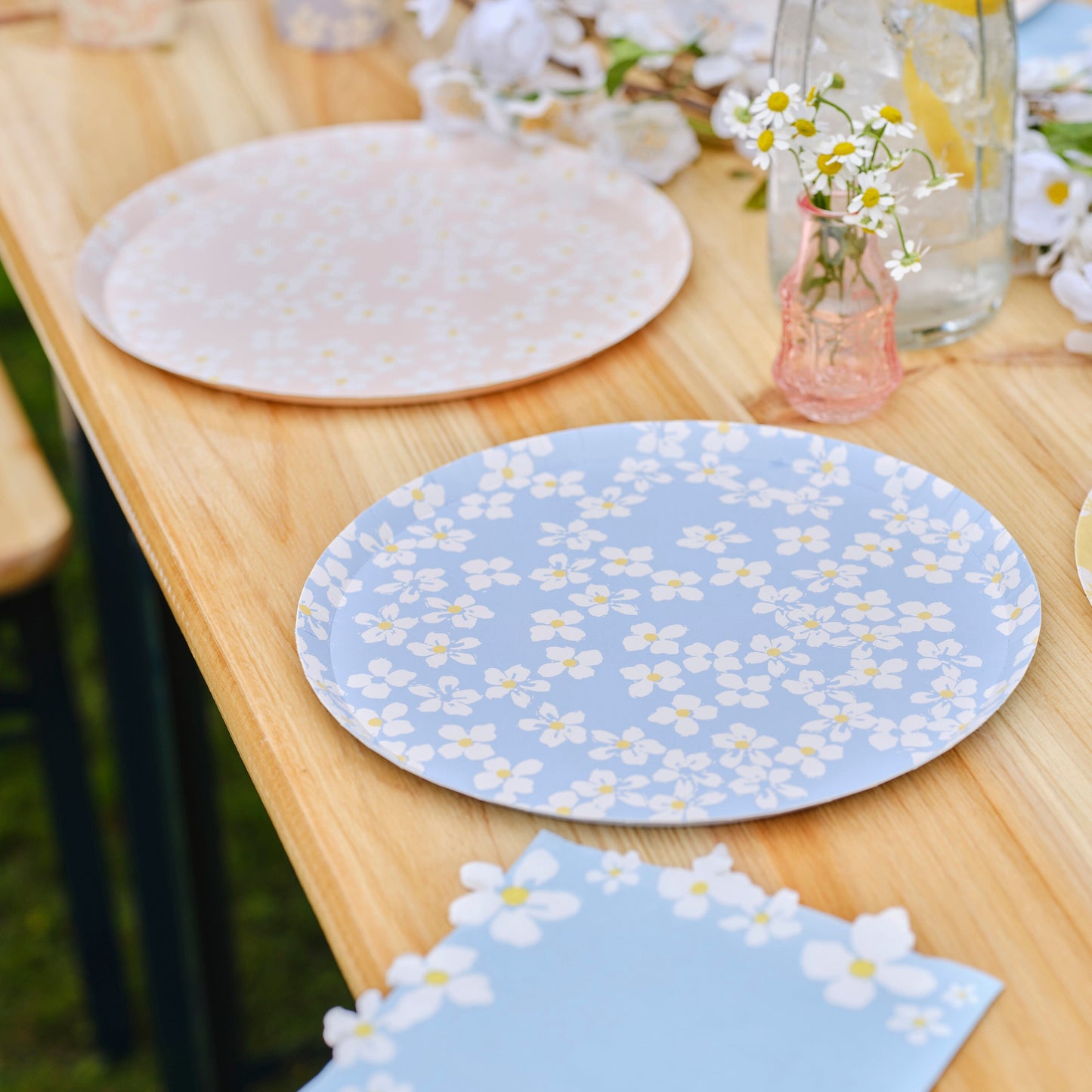 Floral Paper Plates- 5 Inner Pack