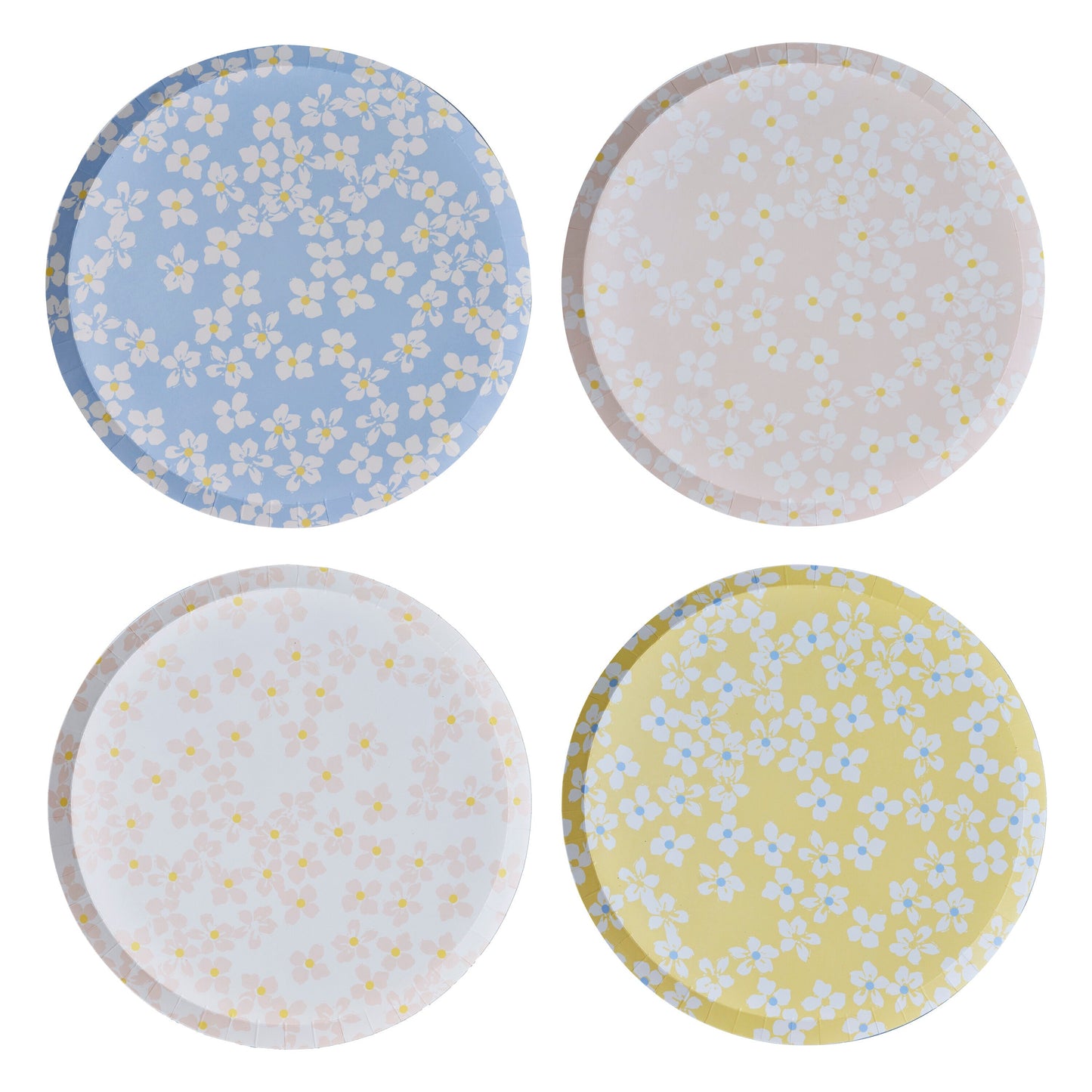 Floral Paper Plates- 5 Inner Pack