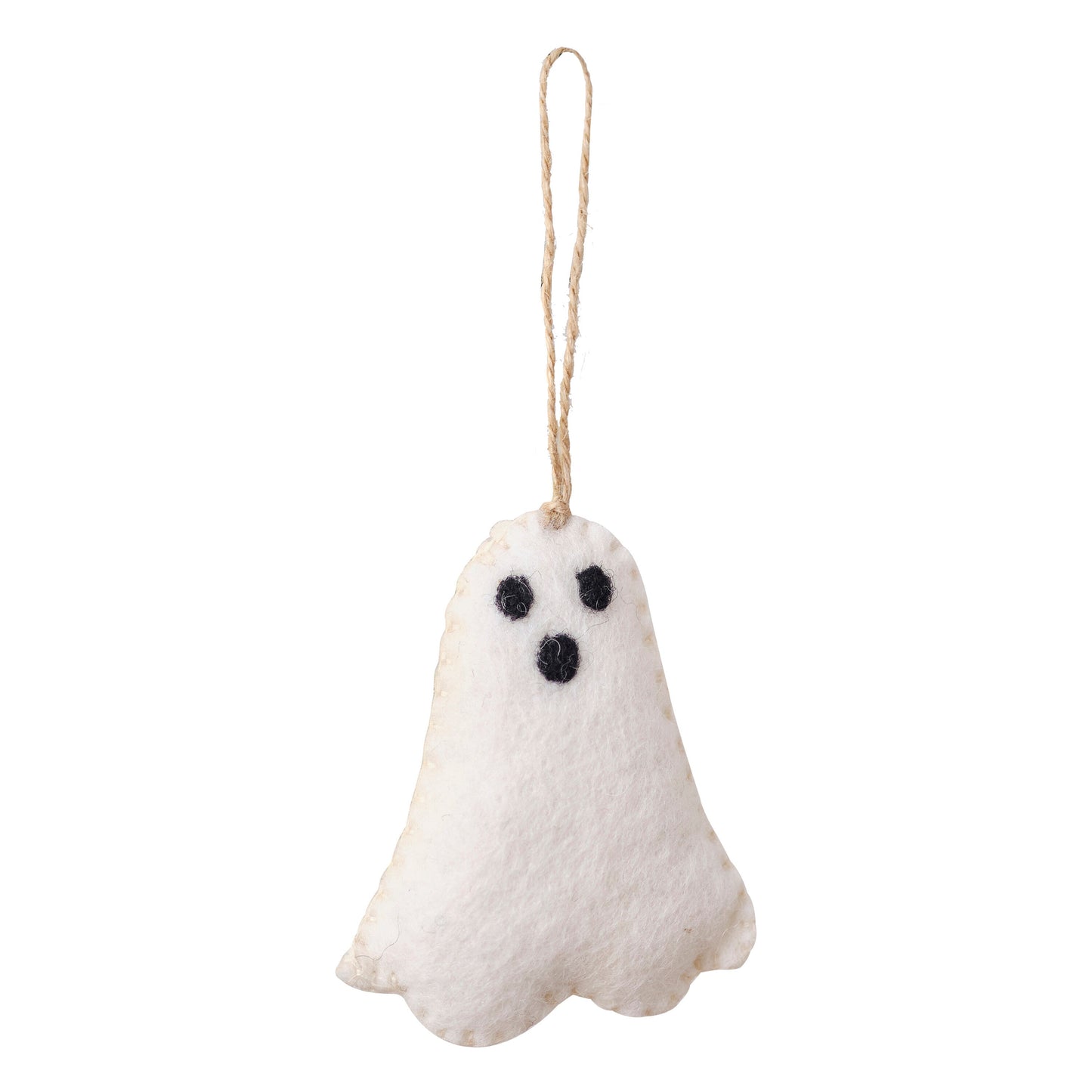 Ghost Felt Hanging Halloween Tree Decoration- 5 Inner Pack