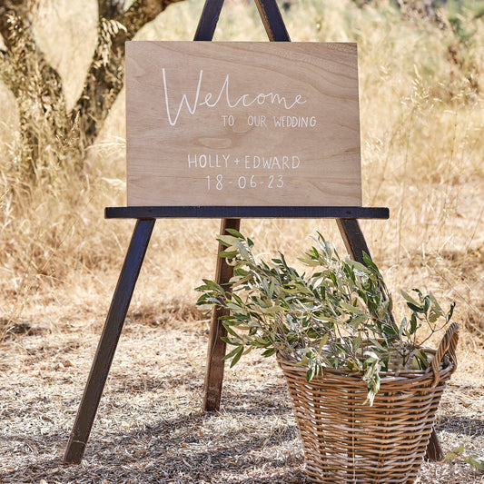 Customisable A2 Wooden Sign- 4 Inner Pack