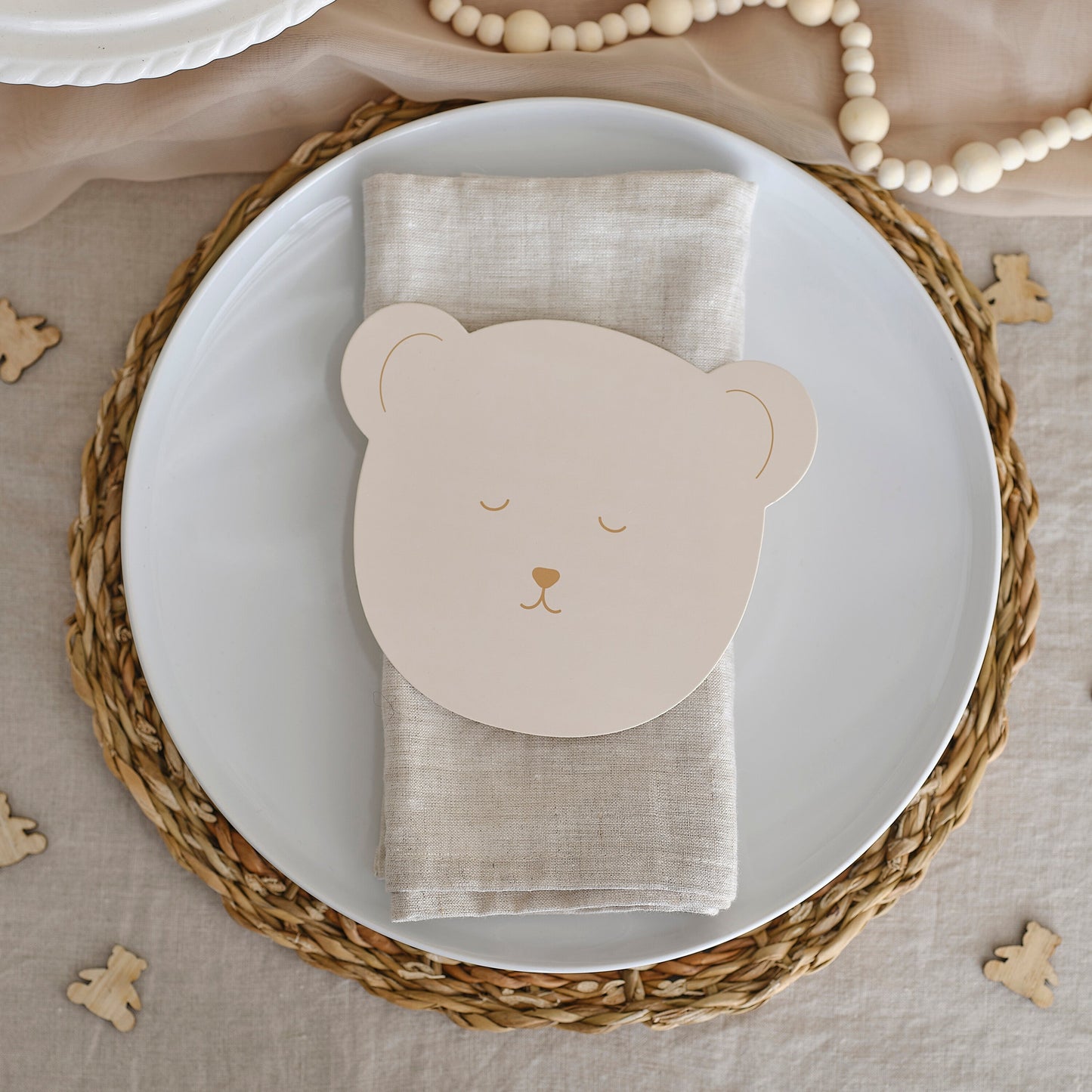 Teddy Bear Baby Shower Prediction Game Cards- 10 Inner Pack
