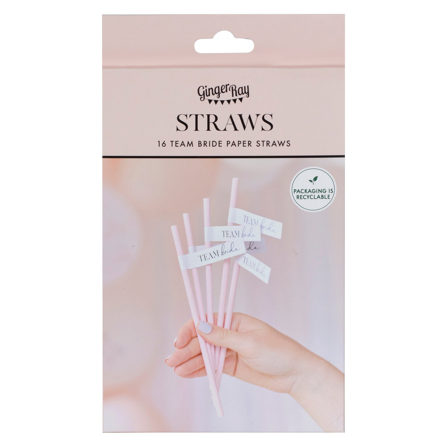 Team Bride Hen Party Paper Straws- 5 Inner Pack
