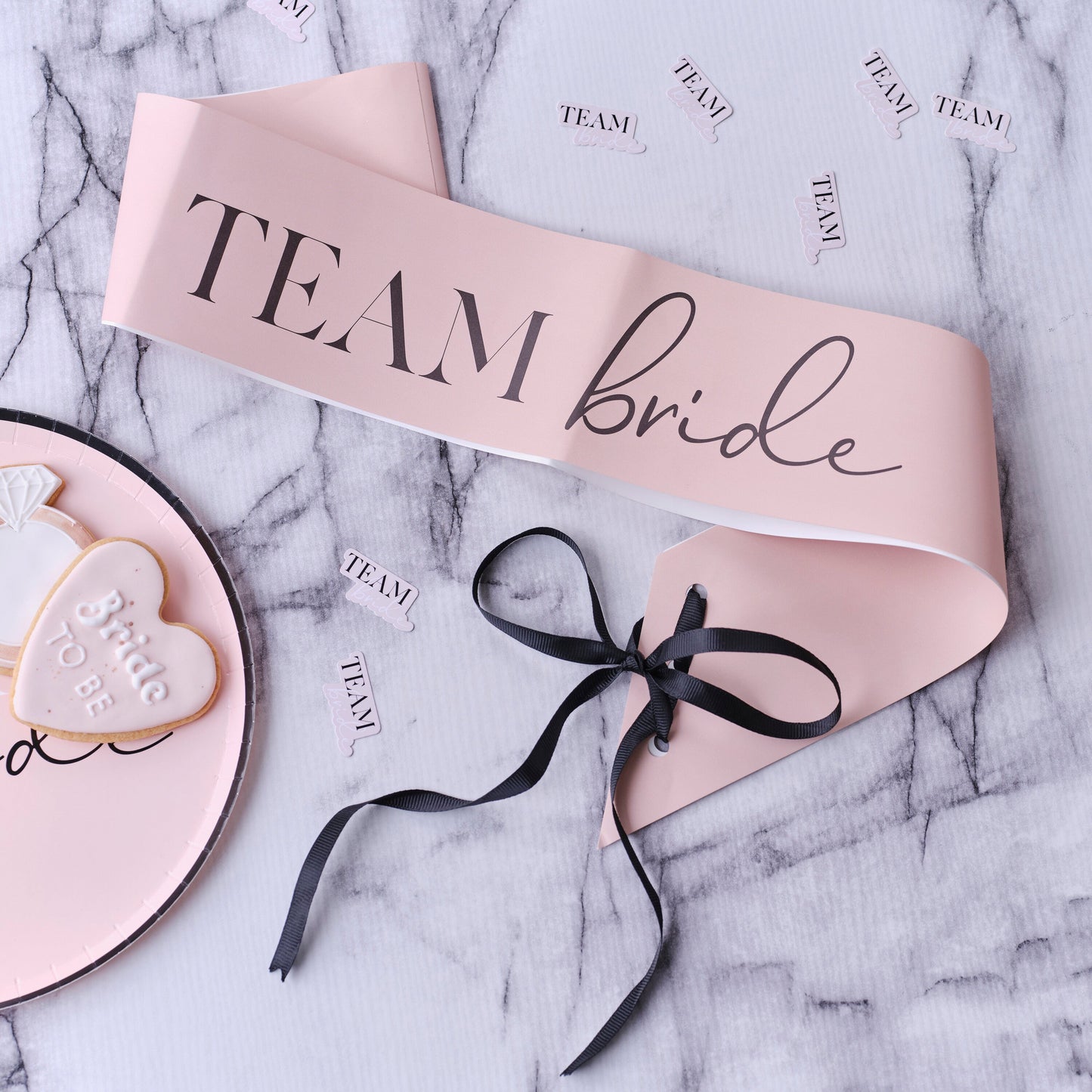 Hen Party Team Bride Sashes- 5 Inner Pack