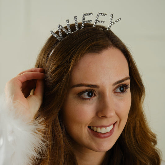 Diamanté 'Wifey' Headband- 5 Inner Pack
