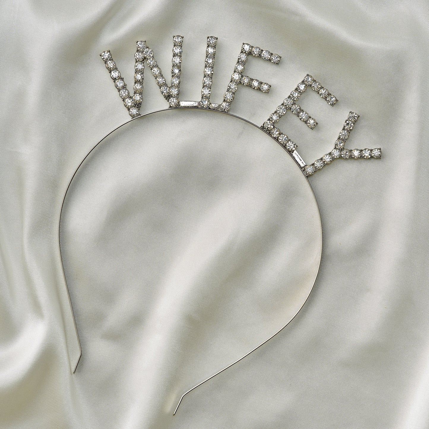 Diamanté 'Wifey' Headband- 5 Inner Pack