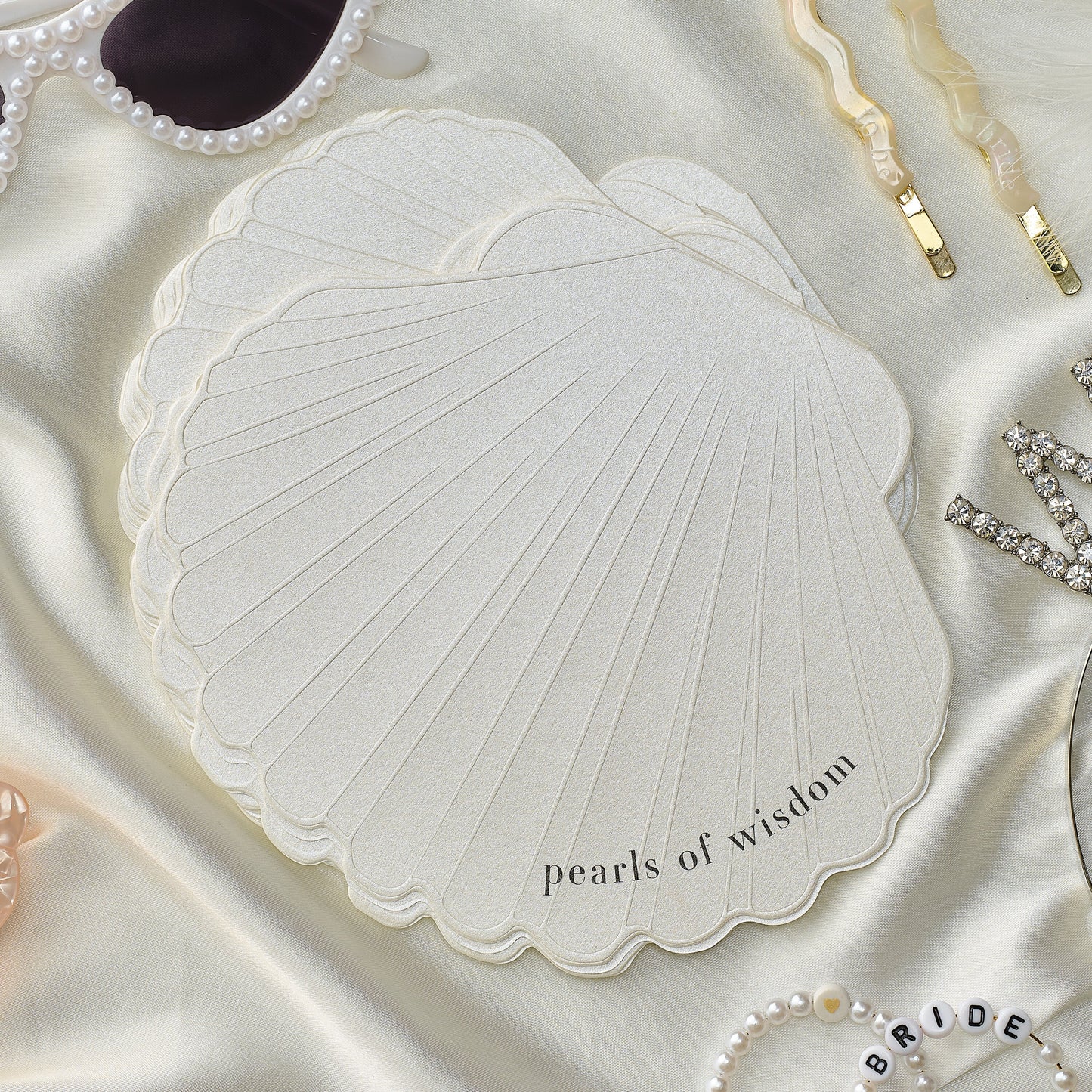 'Pearls of Wisdom' Advice for the Bride Cards- 10 Inner Pack