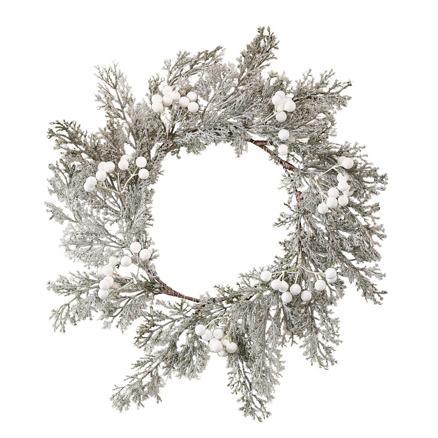 Foliage Christmas Table Place Mats with Berries- 5 Inner Pack