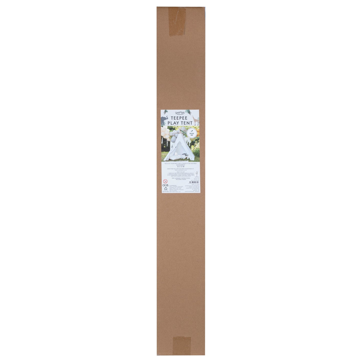 Teepee Play Tent- 1 Inner Pack