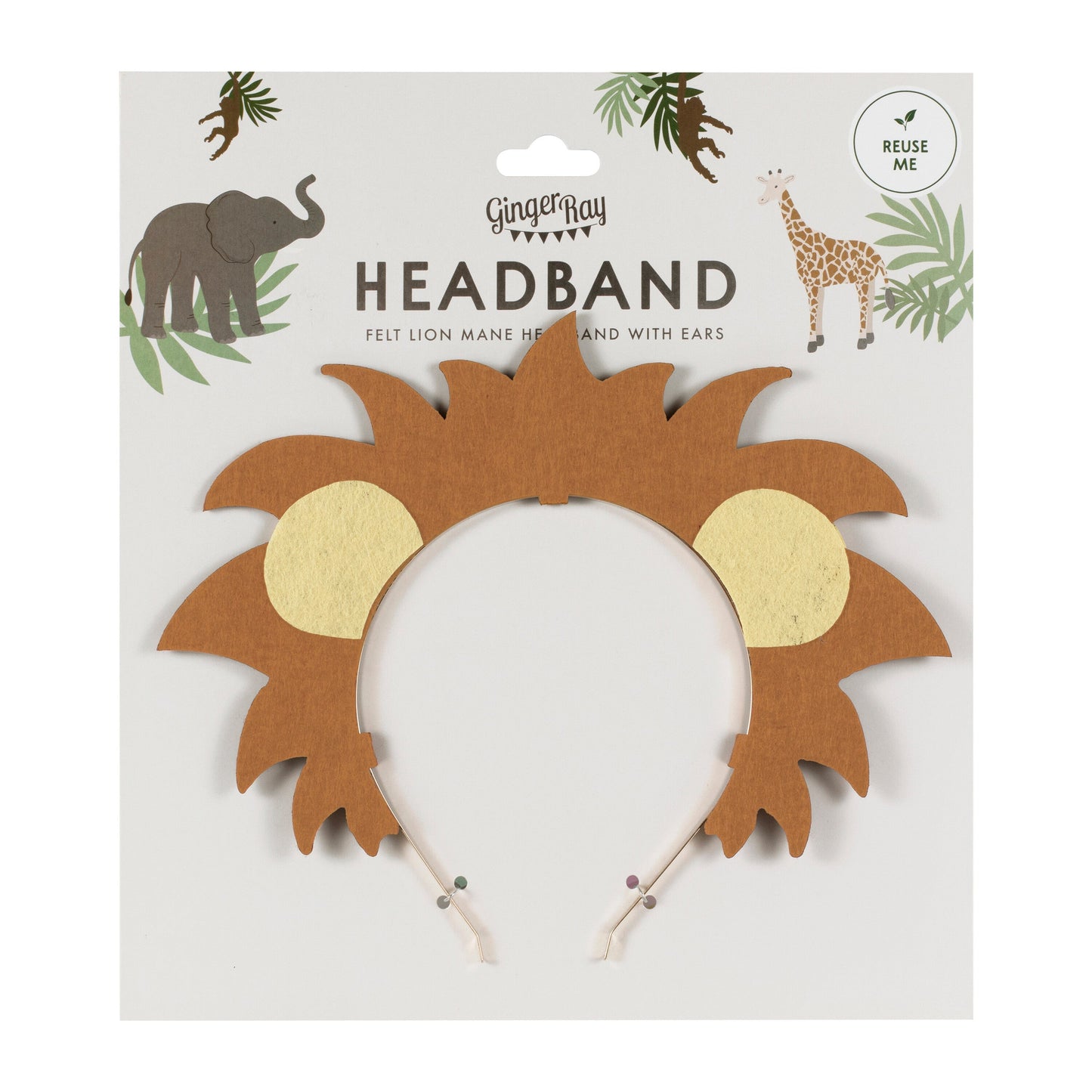 Lion Headband- 5 Inner Pack